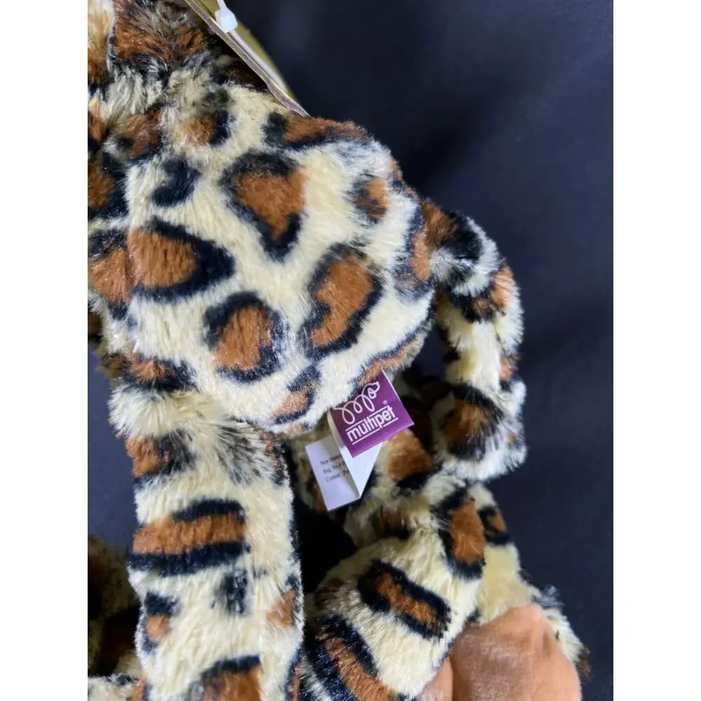 MultiPet Multicolored Swingin' Safari Plush lion tiger kid's Toy Large 16” NEW